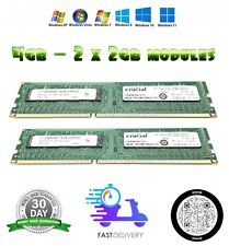 KIT 4GB (2x2GB) CT25664BA160B Crucial 2GB PC3-12800 DDR3-1600MHz non-ECC Memory picture