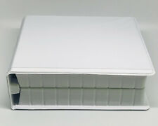 1 PC 40-CD/DVD Binder Album Case White w White 2CD Sleeves, PS-WHT-40&SF006WHT picture