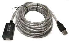 25Ft 25' Ft USB 2.0 Extension Repeater Cable Signal Booster A Male To A Female picture