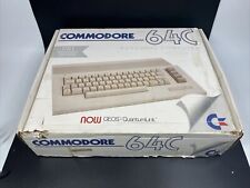 COMMODORE 64C Vintage COMPUTER In Box With 2 Coleco Controllers UNTESTED picture