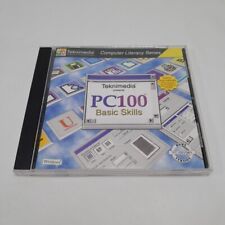 TEKNIMEDIA PC100 BASIC SKILLS COMPUTER LITERACY SERIES CD ROM picture