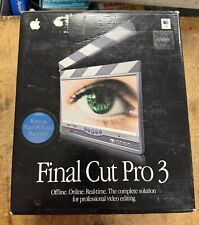 Apple Final Cut Pro 3 UPGRADE (M8564Z/A) w/Licenses picture