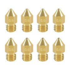 8 Pcs 0.6mm MK8 Extruder Nozzles 3D Printer Nozzles for Creality Ender ... picture