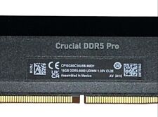 Crucial Pro 32GB (2x16GB) DDR5-6000 Memory Module RAM (open box unused) picture