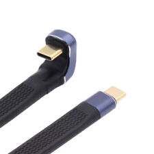 xiwai 40Gbps 100W 240W Type-C USB-C Male to Male USB4 8K Flat SlimFPC Data Cable picture