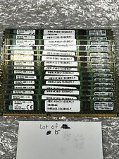 Kingston RAM 8GB 1Rx4 PC3-10600R-9-13-M1  KVR13R9S4L/8   ( LOT OF 15 ) picture