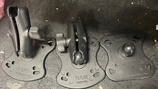 LOT OF THREE RMR-117 & B-117 RAM MOUNT 3 BASES AND 2 ARMS SEE PHOTOS picture