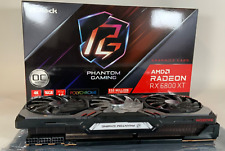 ASRock Radeon RX 6800 XT Phantom Gaming 16GB GDDR6 GPU-Fast Shipping✈️ picture