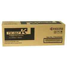 2 x  New Genuine Kyocera  Taskalfa 250ci black Toner TK-867K TK867K picture