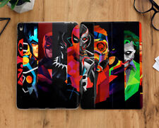 Superheroes iPad case with display screen for all iPad models picture