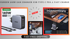 UGREEN USB C Charger 140W Nexode PPS PD 3.1 3-Port GaN Laptop Charger picture