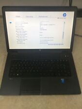 HP ZBOOK 17 G2 Intel Core i7-4710MQ 2.50GHz 16GB RAM NO HDD BIOS Only picture