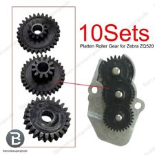 10 Sets of Platten Roller Gear Replacement for Zebra ZQ520,Brand New Lots picture
