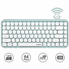 Wireless Bluetooth Gaming Keyboard 84 Keys Cute Round Keycaps For Windows Mac OS picture