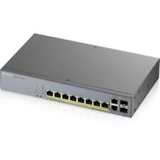 ZyXEL 8-port GbE Smart Managed PoE Switch with GbE Uplink GS135012HP picture