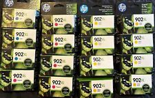 Lot of 16 HP 902XL High Yield Ink Cartridges Magenta Cyan & Yellow picture