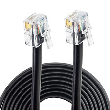 5 Feet RJ11 / RJ12 Data Cable - Heavy Duty 6-Pins High-Speed Extension for Cash picture