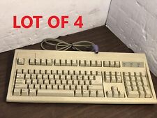 LOT OF 4 VINTAGE KEYTRONIC E03601QUSTD-C / E03601QUS201-C WIRED KEYBOARD picture