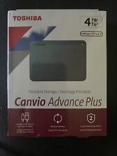 NEW  Toshiba CANVIO Advance Plus - Portable Hard Drive USB 3.0, 4TB picture
