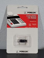 Vtg 1995 Porelon Calculator Ink Roller Model PR-40 USA Made Casio Texas Royal Et picture