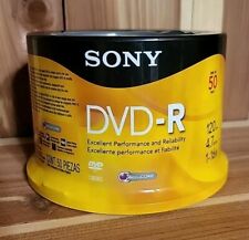 SONY DVD-R 50 Pack 4.7 GB 120 Min Blank Media Disc NEW / SEALED Original Package picture
