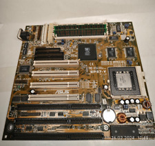 VINTAGE AT Socket 7 ASUS SP97-V Motherboard (SIS 5598) CPU & 32 Mb RAM + Bonus picture