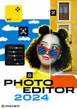 Movavi Photo Editor 2024: Neural AI based, Remove objects backgrounds, DISC picture