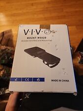 VIVO Black Universal Wooden Adjustable Arm Rest Mouse Pad w Security Straps MS02 picture
