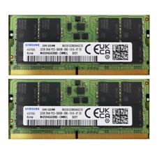 Samsung 64GB 2X 32GB DDR5 5600MHz PC5-44800 SODIMM Memory Ram   M425R4GA3BB0-CWM picture