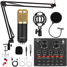 ALPOWL Podcast Equipment Bundle, Audio Interface with All in One Live Sound Card picture