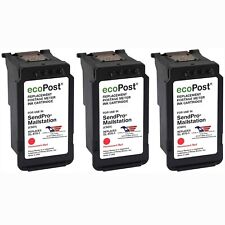3-Pack | Pitney Bowes SL-870-1 Red Ink Cartridge for SendPro Mailstation picture