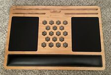 LapGear Pro Lap Board Natural Bamboo Wood Black # 77101 Lap Desk 22