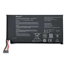 New Replacement Battery For Google ASUS Nexus 7 3.7V 4325mAh 16Wh C11-ME370T picture
