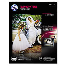 HP Premium Plus Photo Paper 80 lbs. Soft-Gloss 8-1/2 x 11 50 Sheets/Pack CR667A picture
