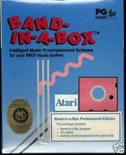 BAND IN A BOX Professional Edition Atari ST NEW SEALED VERSION 4 picture