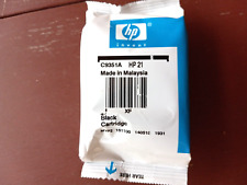 hp Invent Printer Ink Black Cartridge #C9351A HP 21 New In Package  picture