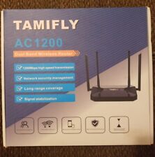 Tamifly  AC 1200 Dual Band Wireless Router Network Security Management NEW picture