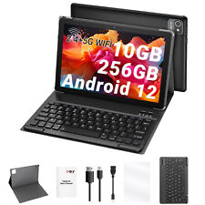 Tablet 10.1 In Android PC 10GB+256GB storage HD 4-Core 7000mAh 5GWiFi Gaming picture