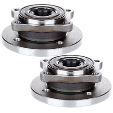Pair of 2 New Complete Front Wheel Hub Bearing Assembly 4 Lugs W/Abs for 2002-20 picture