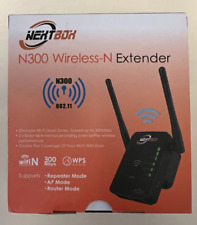 NEXTBOX WiFi Range Extender N300 Wireless Signal Booster & Repeater NEW picture