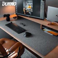 Premium Large Size Wool Felt Mouse Pad - Office Desk Protector Mat Table picture