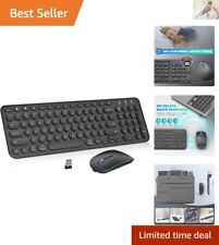 Dual-Mode Bluetooth Keyboard and Mouse - Rechargeable, Ultra-Slim, Multi-Device picture