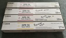 Lot of 4 Canon GPR-56 Set Yellow 💛 & Magenta ❤️and Toner Cartridge🔥🔥🔥 picture