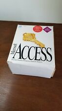 Vintage Microsoft Access v1.0 DBMS Software for Windows - Boxed with all disks picture