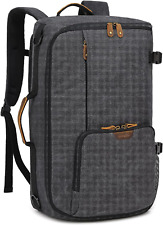G-FAVOR 40L Travel Backpack, Vintage Canvas Rucksack Convertible Duffel Bag...  picture