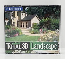 TOTAL 3D LANDSCAPE ~ BRODERBUND 2000 CD-ROM WINDOWS 95/98 DELUXE 3.0 ~ GARDENING picture