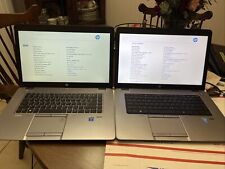 Lot Of 2 EliteBook 850 G2 Laptops Intel i7 15.6