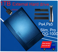 Ps4 1TB External HD-Drive Ps4 PRO, SLIM & Original Playstation 4 Expansion Drive picture