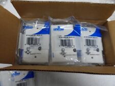 QTY 25 Case of  Leviton 41080-4WP QuickPort Wall plate Single Gang 4-Port White picture