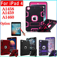 For Apple  iPad 4th ShockProof Military Heavy Duty Kids Case w/Screen Protector picture